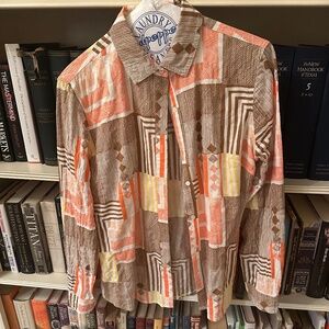 J McLaughlin button down shirt size small